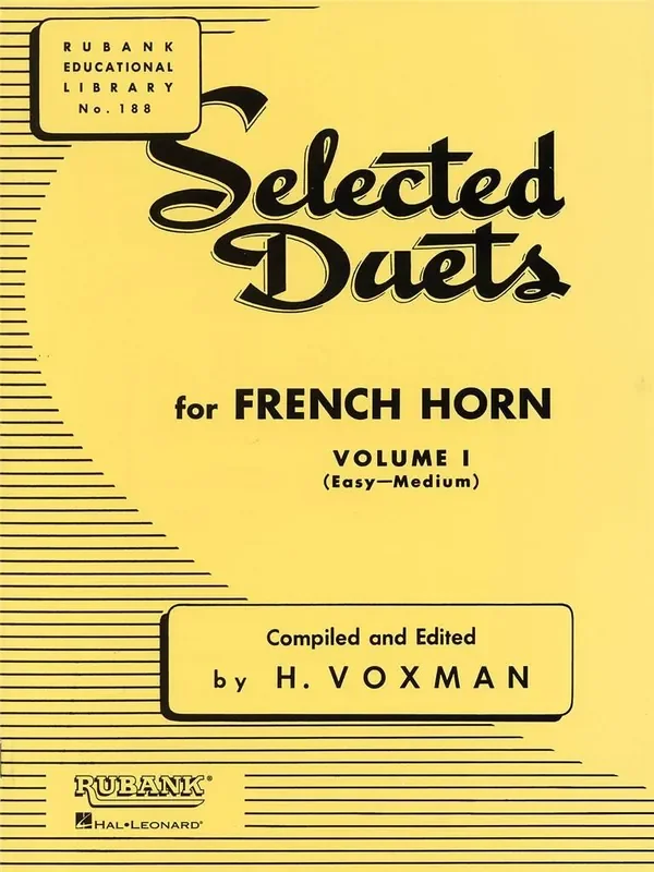 Selected Duets for French Horn Vol.1 Horn Solo