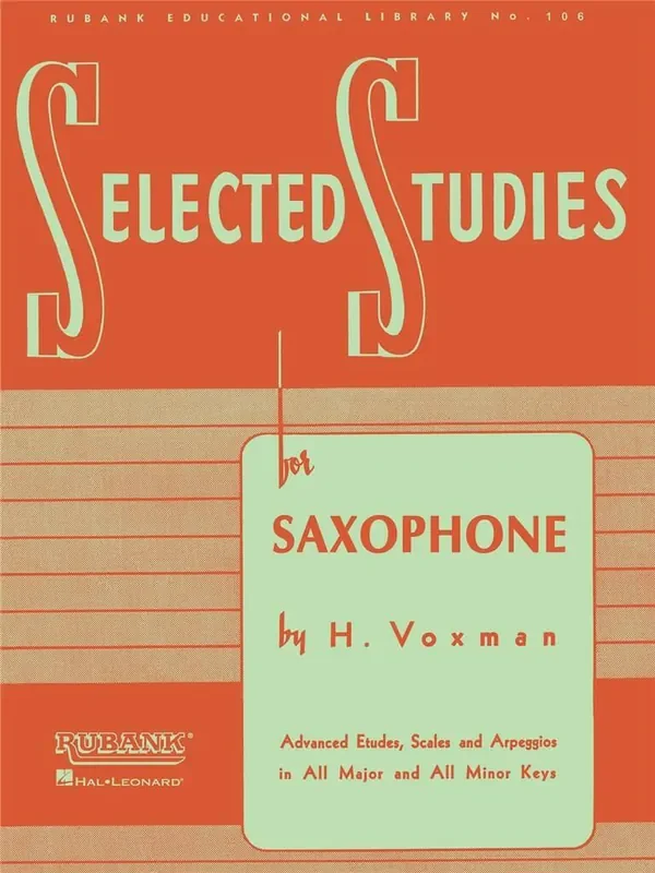 Selected Studies Saxophon