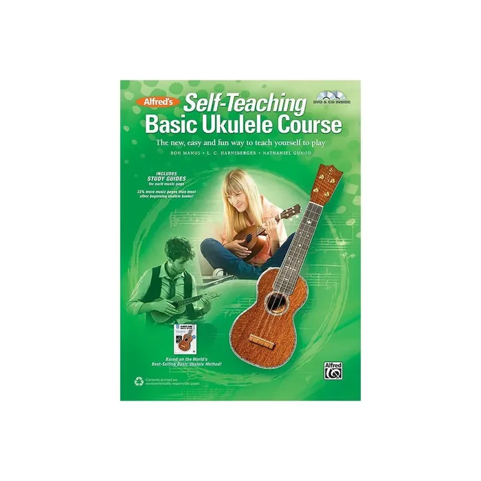 Self-Teaching Basic Ukulele Course (+CD +DVD)