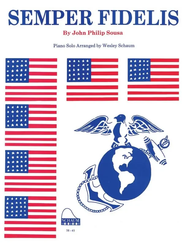 Semper Fidelis March Klavier Solo