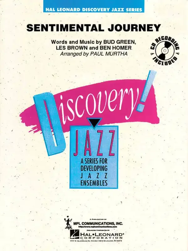 Sentimental Journey (Arr. Paul Murtha) Jazz Ensemble