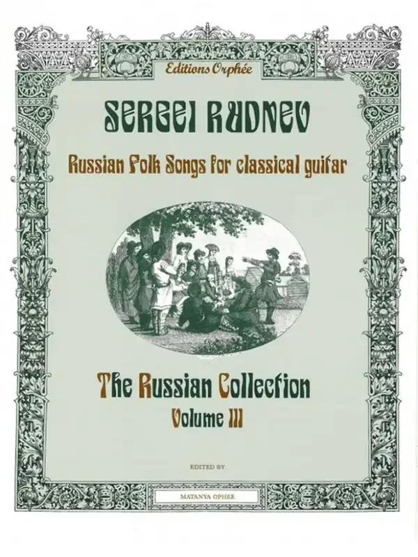 Sergei Rudnev The Russian Collection Volume 3 Gitarre Solo