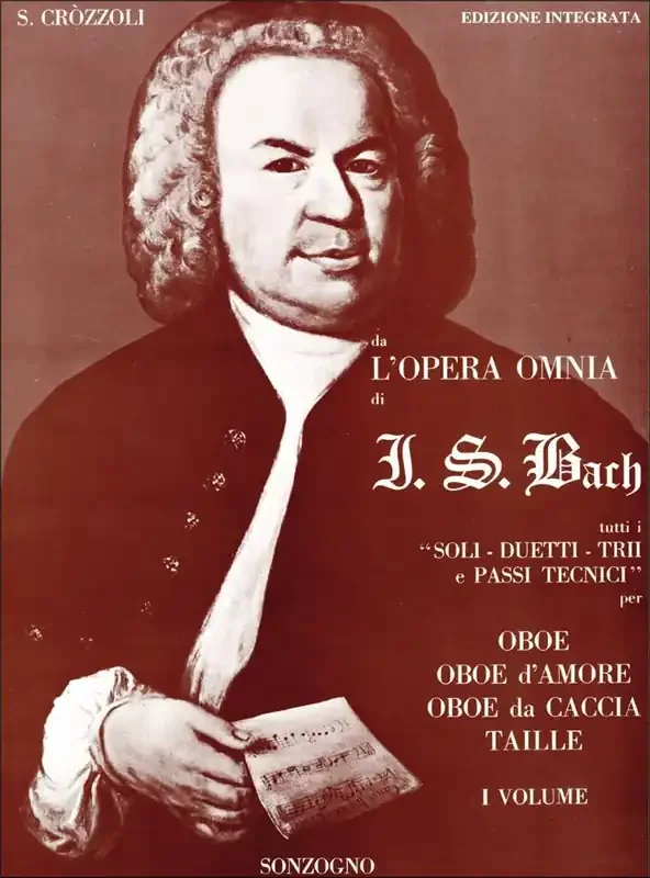 Sergio Crozzoli Dall‘Opera Omnia Di Bach Vol. 1 Oboe Solo
