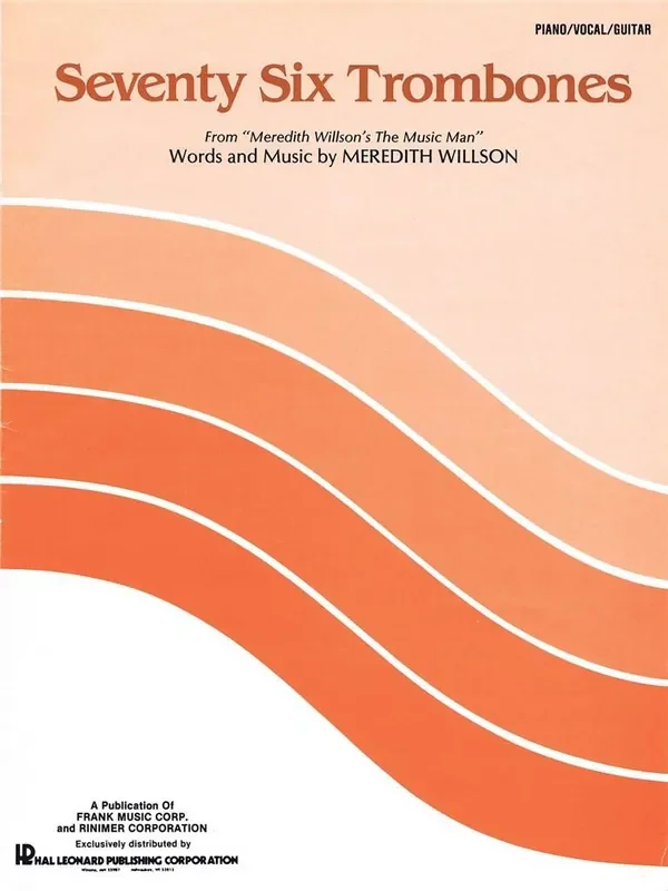 Seventy-Six Trombones (From ‘The Music Man‘) Klavier, Gesang, Gitarre (Songbooks)