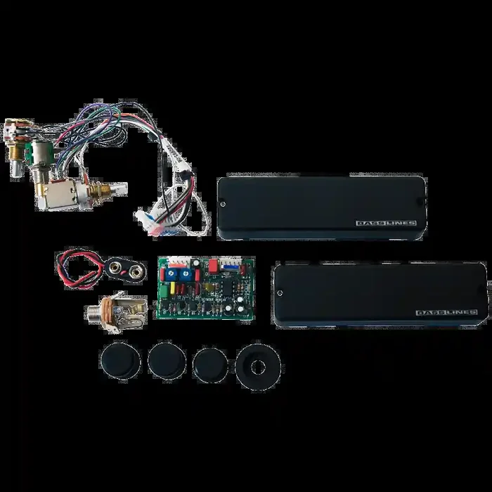 Seymour Duncan ASB-2ASB – Steve Bailey Active Soabpar, Bass Pickup Set, Phase II/Bartolini Size, 6-String, with 2-Band Electronics