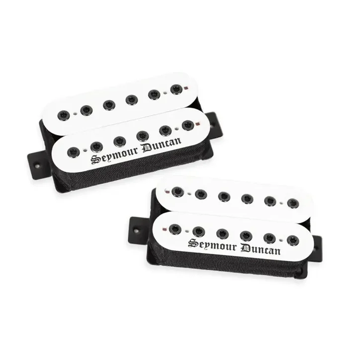 Seymour Duncan Black Winter Humbucker – Pickup Set – Blackened White