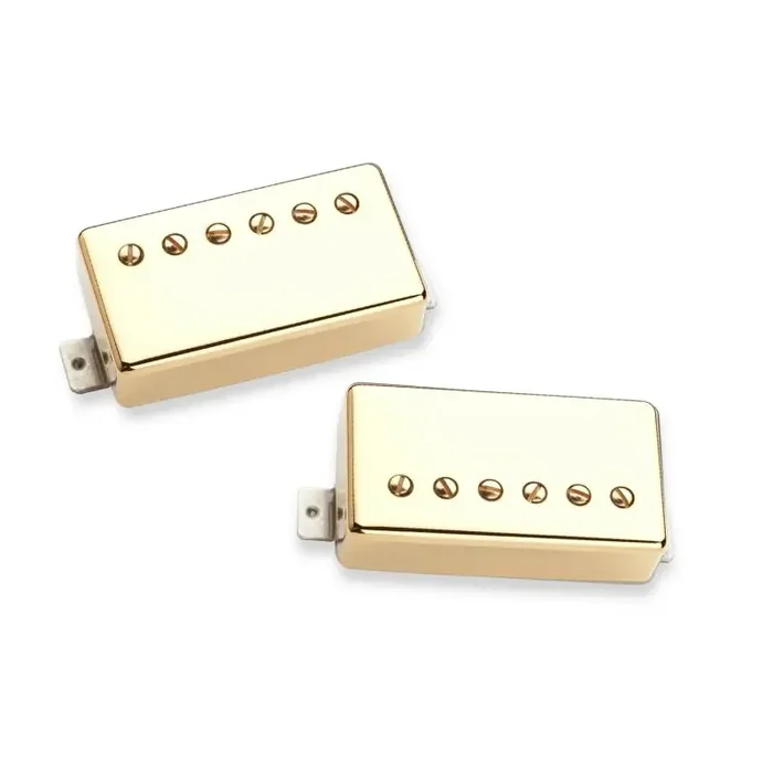 Seymour Duncan Hot Rodded Humbucker Set – Gold Cover