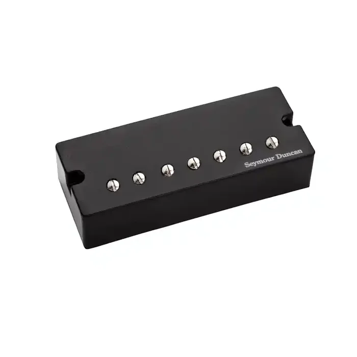 Seymour Duncan Nazgul Bridge Humbucker, 7-String, Active Mount, Plastic Soapbar – Black