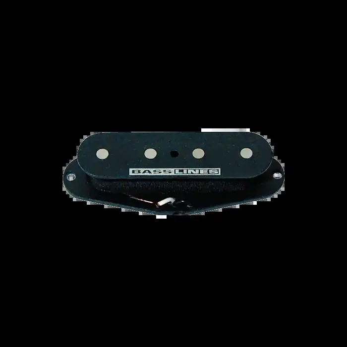 Seymour Duncan SCPB-2 – Hot Single Coil P-Bass Pickup, Flat – Black