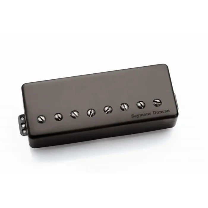 Seymour Duncan SH-6b – Duncan Distortion Bridge Humbucker, 8-String, Passive Mount – Black Cover
