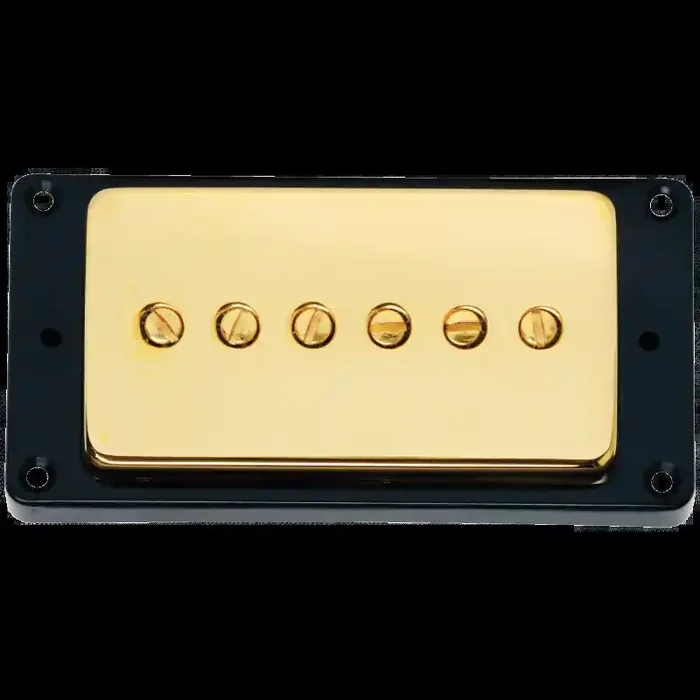 Seymour Duncan SPH90-1b – Phat Cat, Humbucker sized P90, Bridge Pickup – Gold Cover