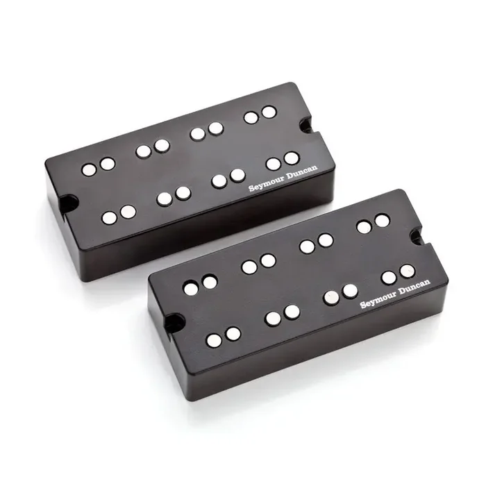 Seymour Duncan SSB-4NYC-S – NYC Bass, 4-String, Passive Dual Coil Pickup Set, Phase II/EMG Size – Black