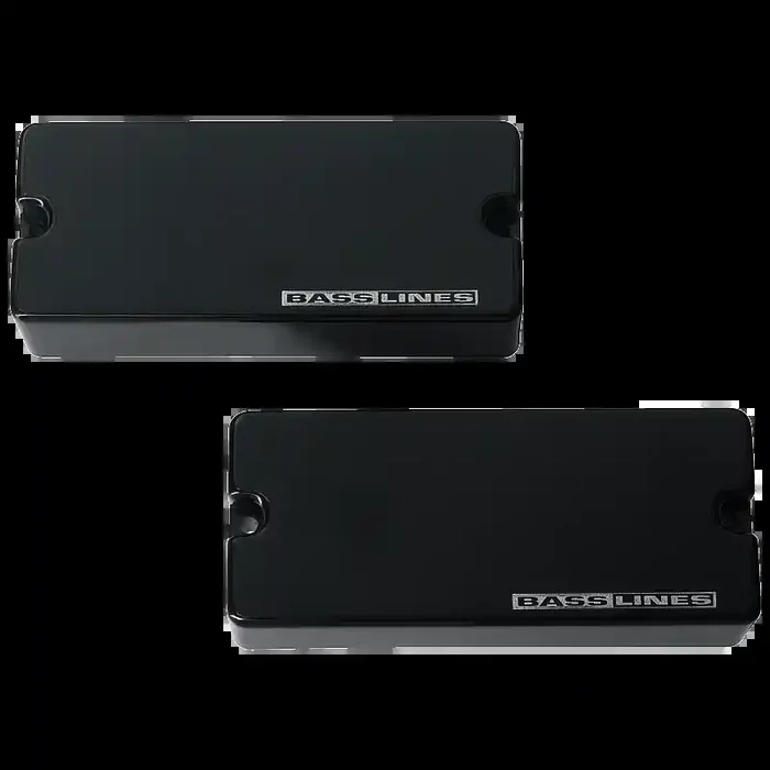 Seymour Duncan SSB-4S – Passive Soapbar, 4-String, Bass Pickup Set, Phase II/EMG Size – Black