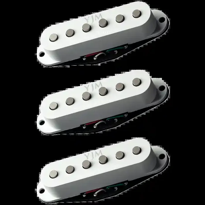 Seymour Duncan STK-10S – YJM Fury Strat, Pickup Set – White Caps