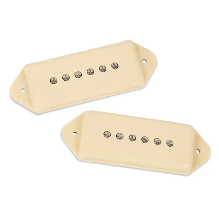 Seymour Duncan Vintage P90 Silencer Dog-Ear Pickup Set – Cream Cover
