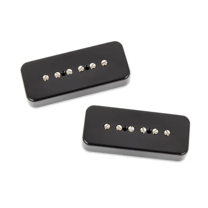 Seymour Duncan Vintage P90 Silencer Soapbar Pickup Set – Black Cover