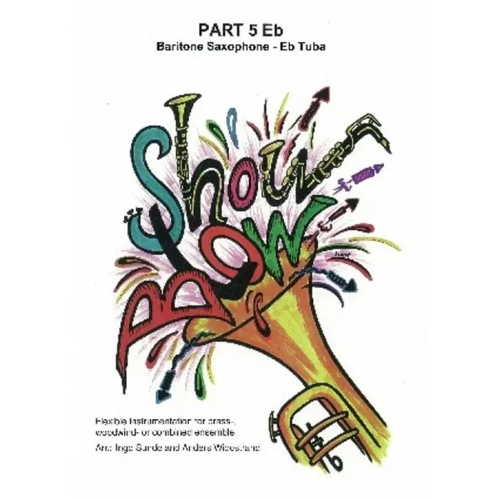 Showblow Folio 5 Eb Variables Ensemble