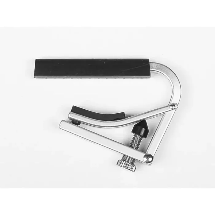 Shubb Lite Series capo for nylon string guitar, silver