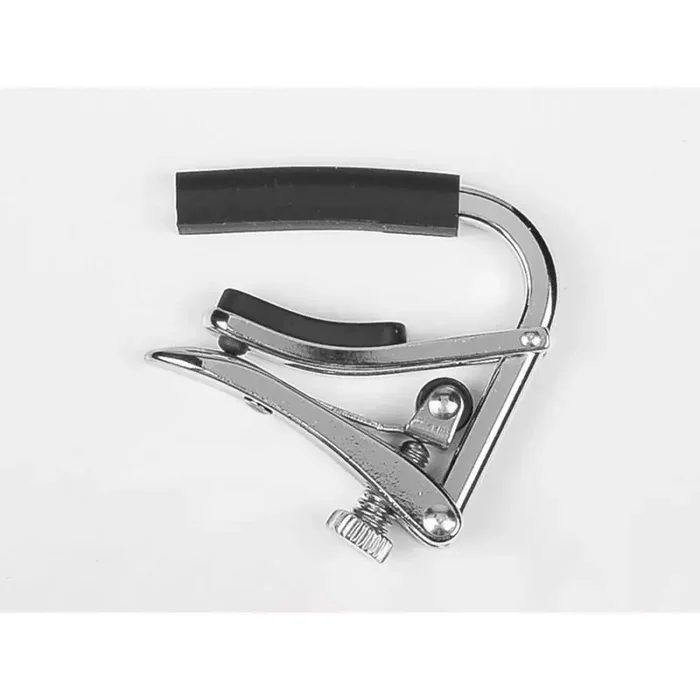 Shubb Standard Series capo for banjo with radius, polished nickel