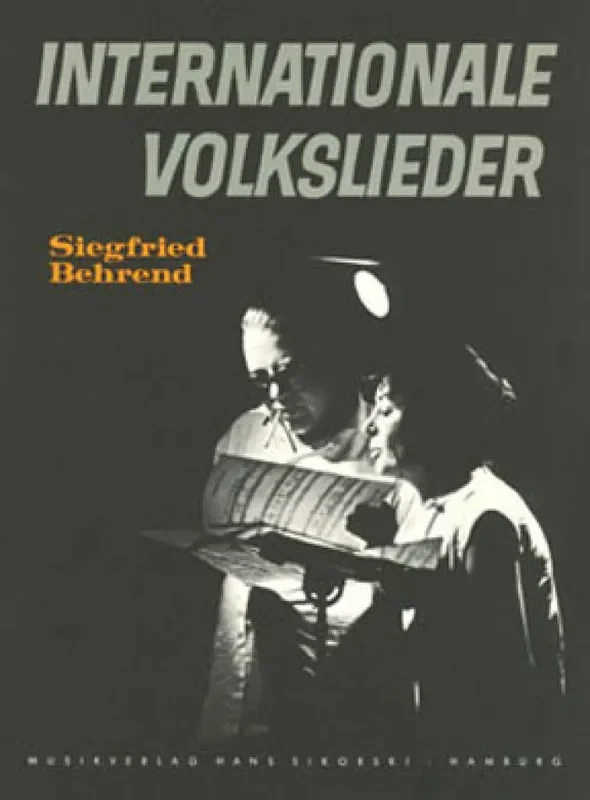 Siegfried Behrend Internationale Volkslieder Gesang mit Gitarre
