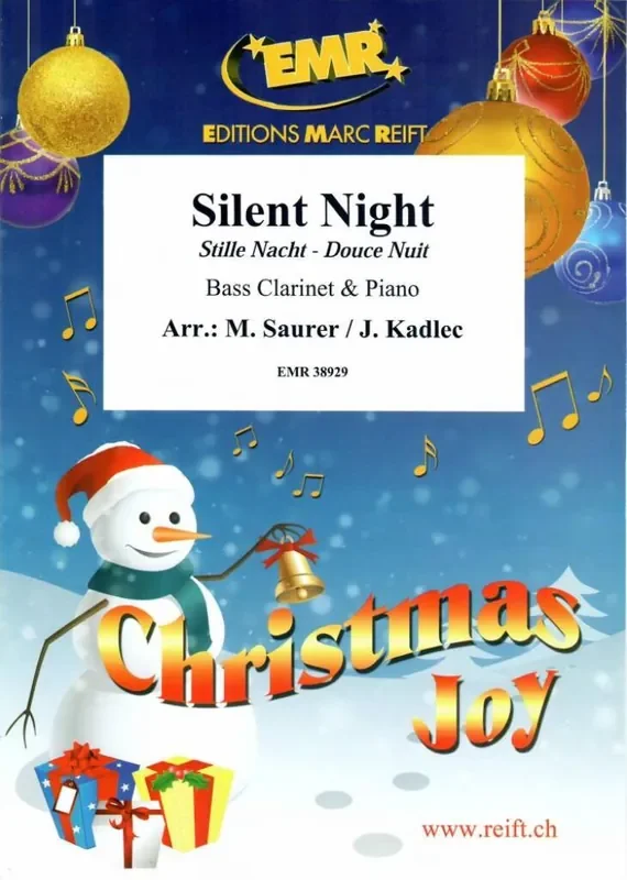 Silent Night (Arr. Jirka Kadlec) Bassklarinette