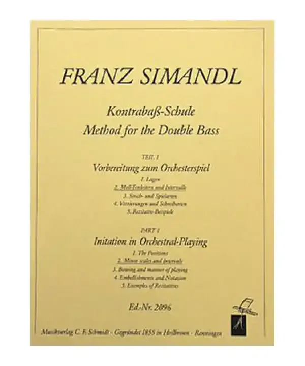 Simandl, F. Kontrabass Schule 2