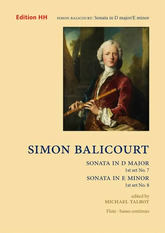 Simon Balicourt Sonata In D And E Minor Flöte mit Begleitung
