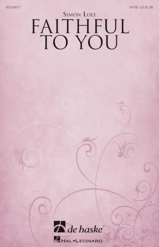 Simon Lole Faithful to You Gemischter Chor mit Begleitung
