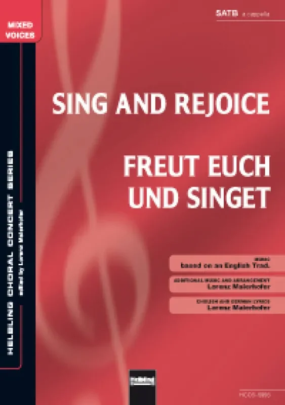Sing and Rejoice/Freut euch und singet (Arr. Lorenz Maierhofer) Gemischter Chor mit Begleitung
