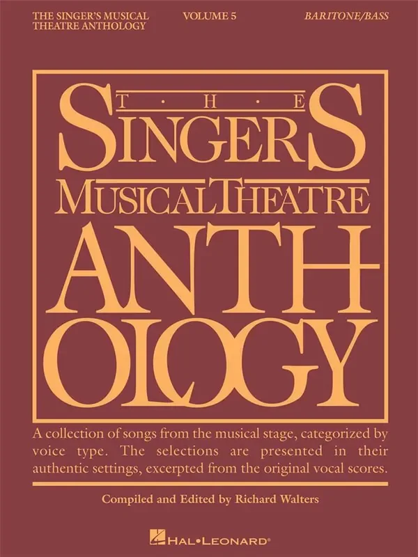 Singer‘s Musical Theatre Anthology – Volume 5 Gesang mit Klavier