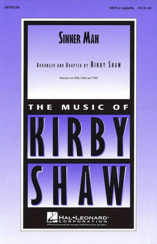 Sinner Man (Arr. Kirby Shaw) Frauenchor A cappella