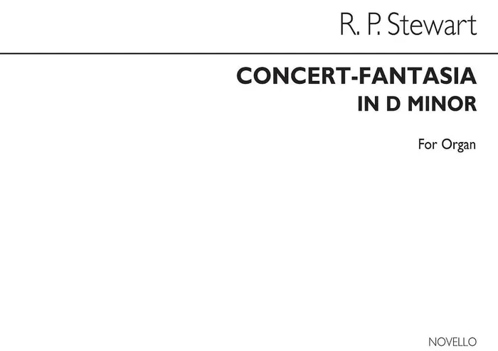 Sir Robert Prescott Stewart Concert-fantasia In D Minor Orgel