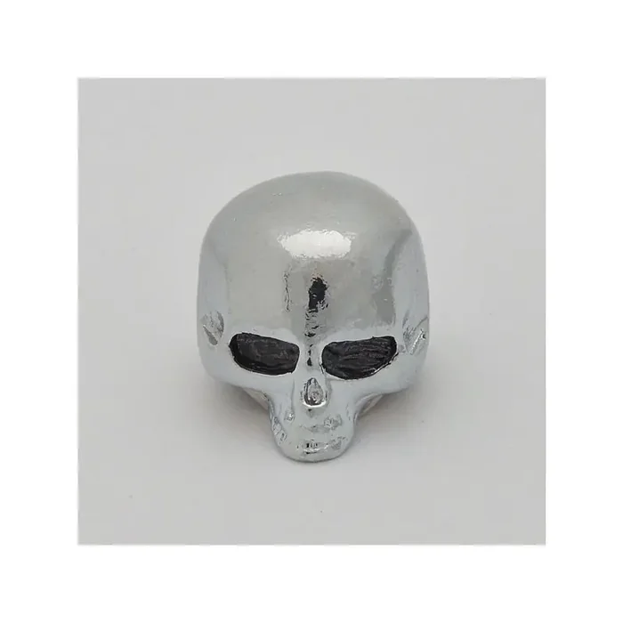 Skull Knob Chrome