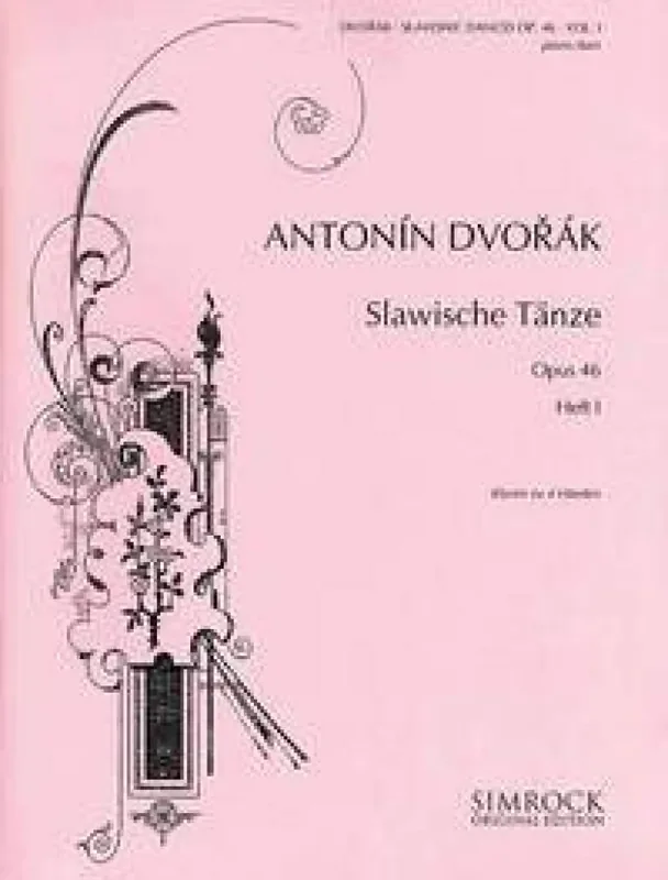 Slavonic Dances Op.46 Book One Klavier vierhändig