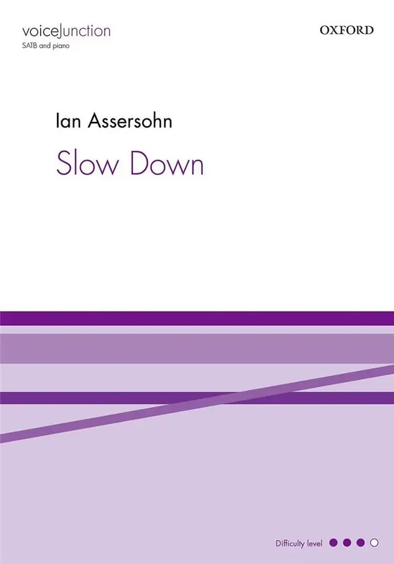 Slow Down Gemischter Chor mit Klavier/Orgel