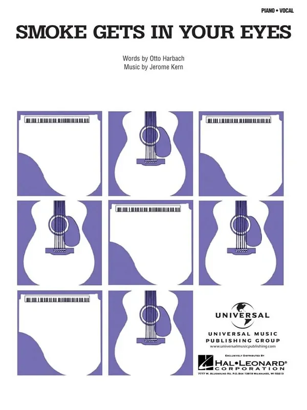 Smoke Gets in Your Eyes Gesang mit Klavier