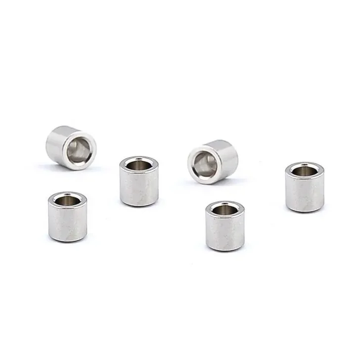 Snaarbus, nikkel, Tele, 9.5mm diameter x 10mm, 6-pack