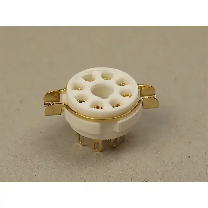 Socket 8 pin Keramiek Gold Chassis