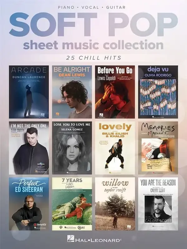Soft Pop Sheet Music Collection Klavier, Gesang, Gitarre (Songbooks)