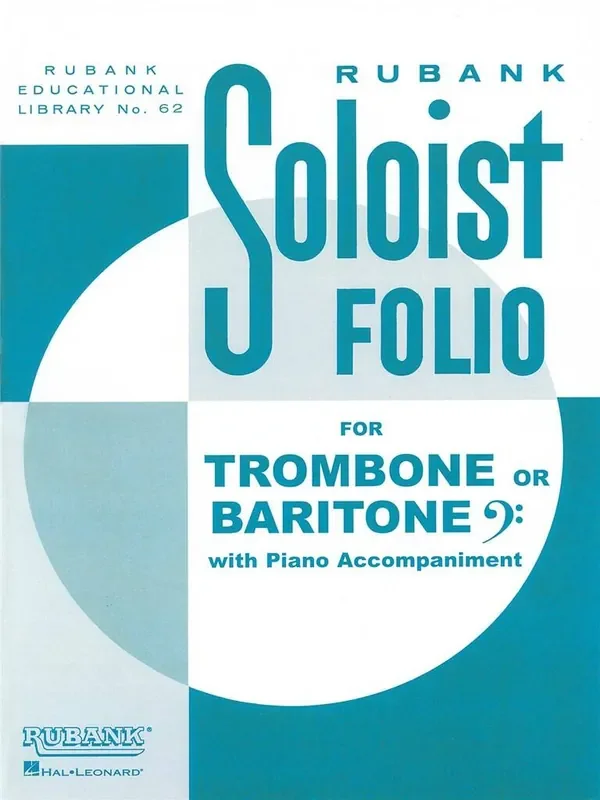 Soloist Folio – Trombone/Baritone B.C. and Piano Posaune Solo