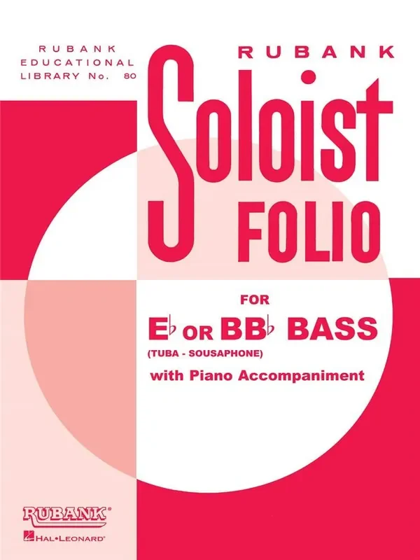 Soloist Folio Tuba mit Begleitung