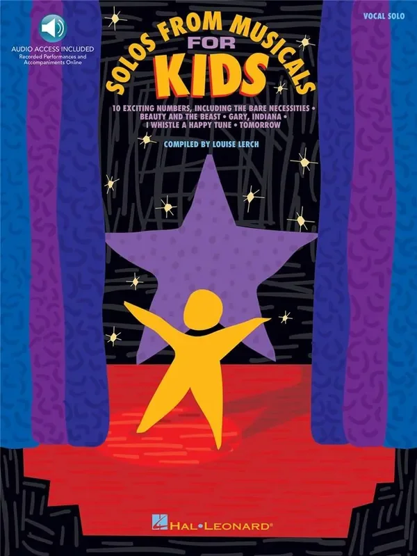 Solos from Musicals for Kids (Arr. Louise Lerch) Gesang mit Klavier