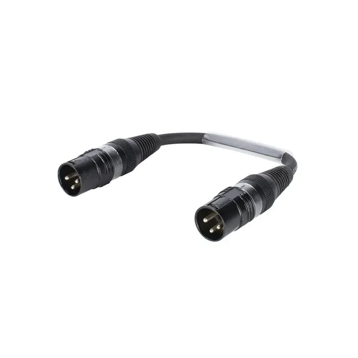 Sommer Cable Adapterkabel XLR(M)/XLR(M) 0,15m sw