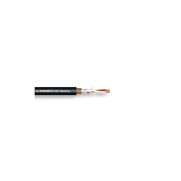 Sommer Cable DMX Kabel 2×0,34 100m sw BINARY FRNC