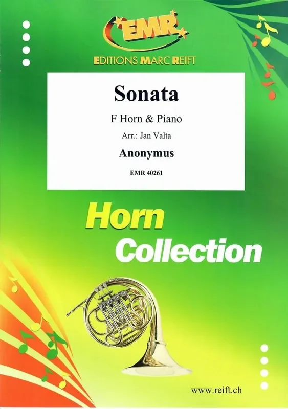Sonata (Arr. Jan Valta) Horn mit Begleitung