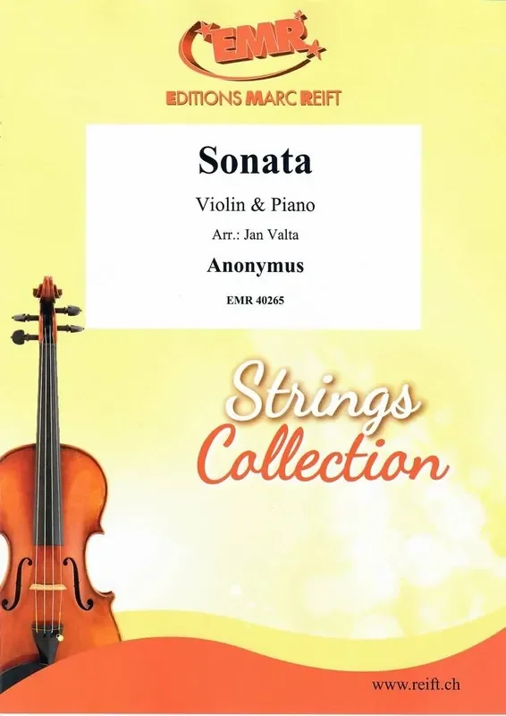 Sonata (Arr. Jan Valta) Violine mit Begleitung