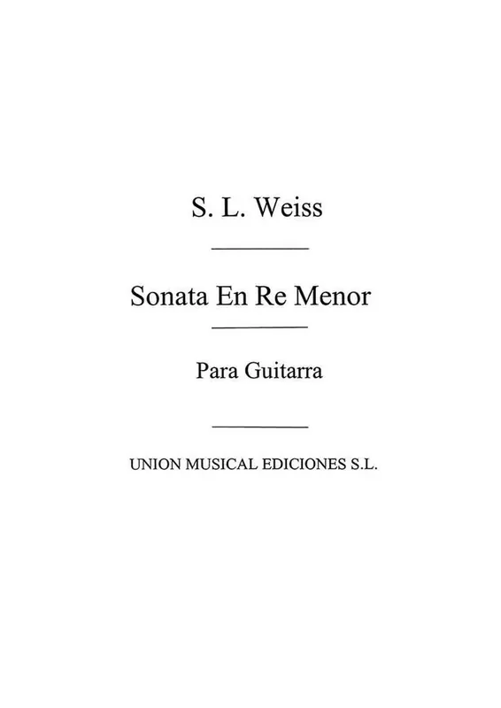 Sonata En Re Menor (Azpiazu) Gitarre Solo