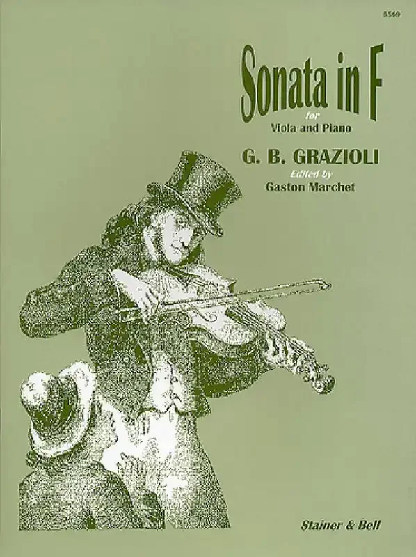 Sonata In F For Viola and Piano Viola mit Begleitung
