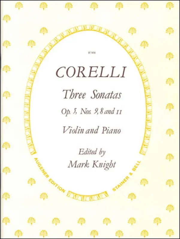 Sonatas, Op. 5 With Keyboard. Nos 8, 9 and 11 Violine mit Begleitung