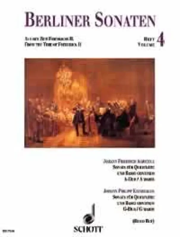 Sonate A ( +Kirnberger (Arr. Reinhard Matthias Ruf) Flöte mit Begleitung
